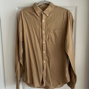 Club Monaco Button Down - Tan